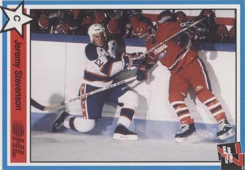 1990-91 7th Inning Sketch OHL - Jeremy Stevenson #48