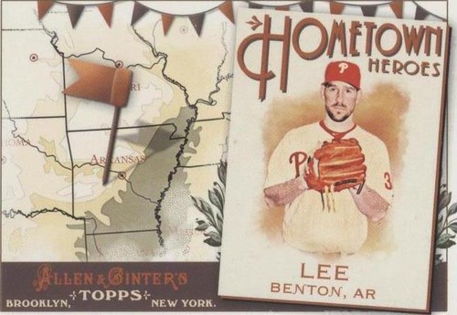 2011 Topps Allen & Ginter's - Cliff Lee #HH80