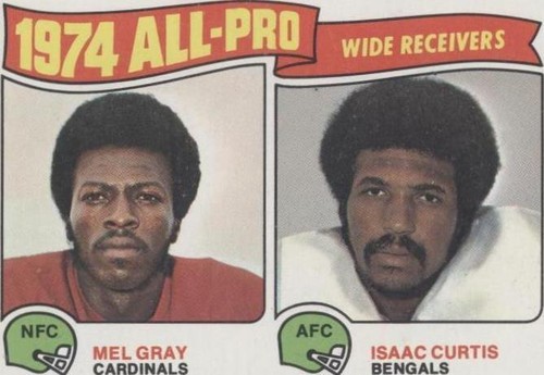 1975 Topps Isaac Curtis Mel Gray #211