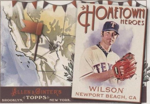 2011 Topps Allen & Ginter's - C.J. Wilson #HH94