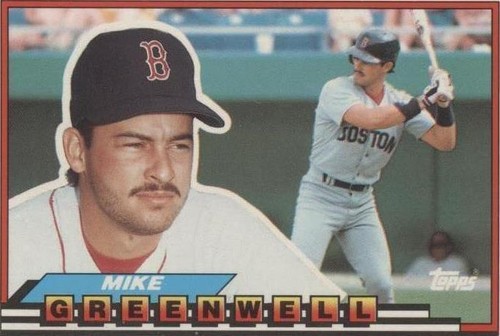 1989 Topps Big - Mike Greenwell #211