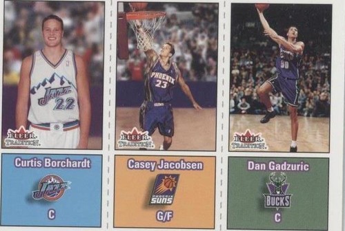 2002-03 Fleer Tradition - Dan Gadzuric/Curtis Borchardt/Casey Jacobsen #282