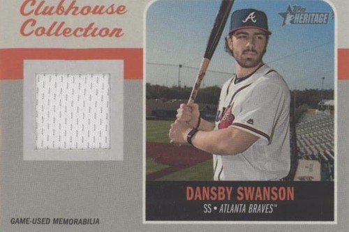 2019 Topps Heritage - Dansby Swanson #CCR-DS