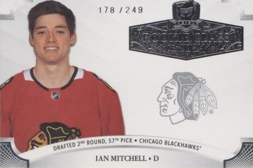 1) IAN MITCHELL 2020-21 UPPER DECK # 458 YOUNG GUNS ROOKIE