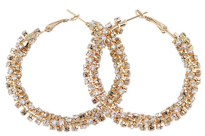 Gold Costume Earrings