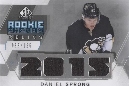2015-16 SP Game-Used - Daniel Sprong #RP-DS