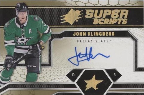 2018-19 SPx - John Klingberg #SS-JK
