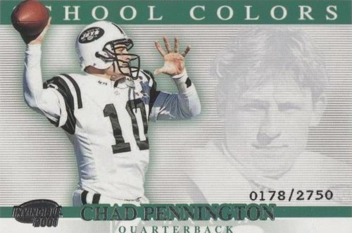 2001 Pacific Invincible Chad Pennington #15