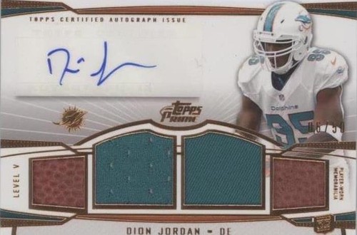 2013 Topps Prime Dion Jordan #PV-DJ