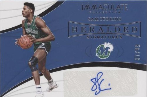 2018-19 Panini Immaculate Collection - Sam Perkins #HS-SPK