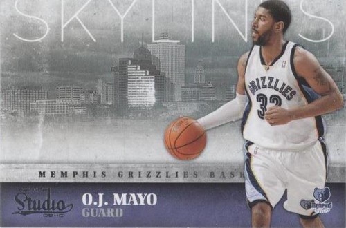 2009-10 Panini Studio - O.J. Mayo #14