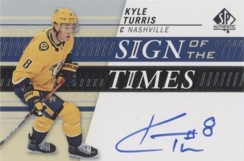 2019-20 SP Authentic - Kyle Turris #SOTT-TU