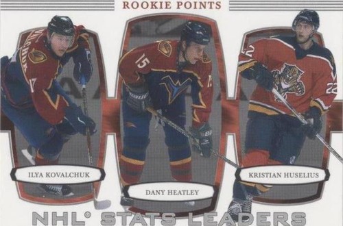 2002-03 In the Game Be A Player First Edition - Dany Heatley Ilya Kovalchuk Kristian Huselius #383