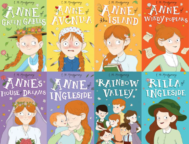 Anne Of Green Gables 8 Books Children Collection Paperback By Lucy Maud Montgome Ebay