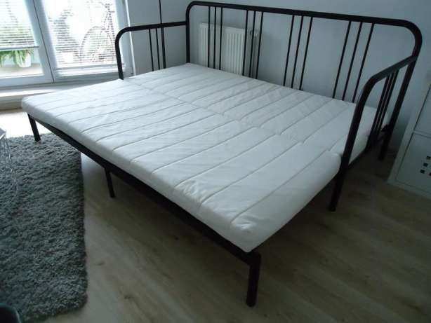 ikea black metal sofa bed