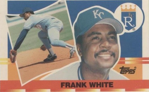 1990 Topps Big - Frank White #105