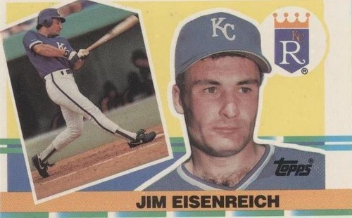 1990 Topps Big - Jim Eisenreich #234