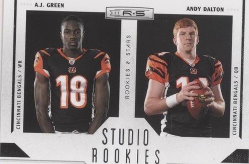 2011 Panini Rookies & Stars A.J. Green Andy Dalton #8