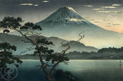 Japanese Art Print, Koitsu Vintage Print, Ukiyo-e Print, Woodblock Reproduction