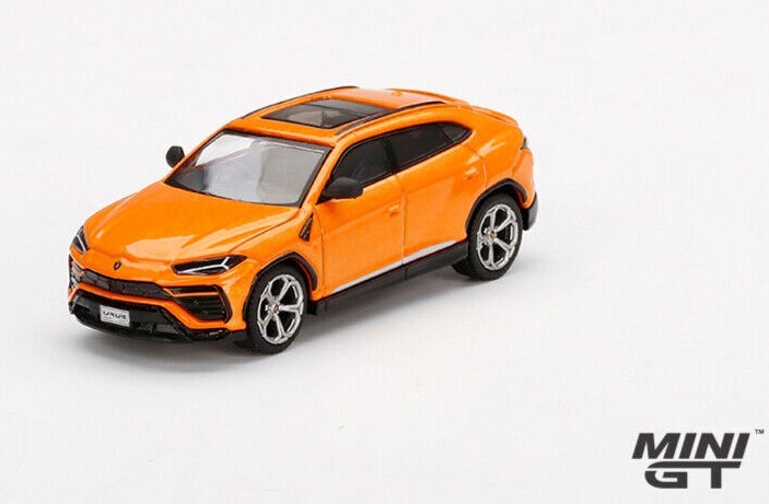 ミニカー MINI GT Lamborghini Urus Arancio Boreali Mini GT 1:64 Lamborghini Urus Arancio Borealis Limited