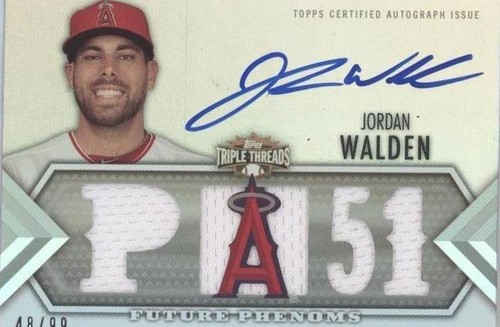 2012 Topps Triple Threads - Jordan Walden #114