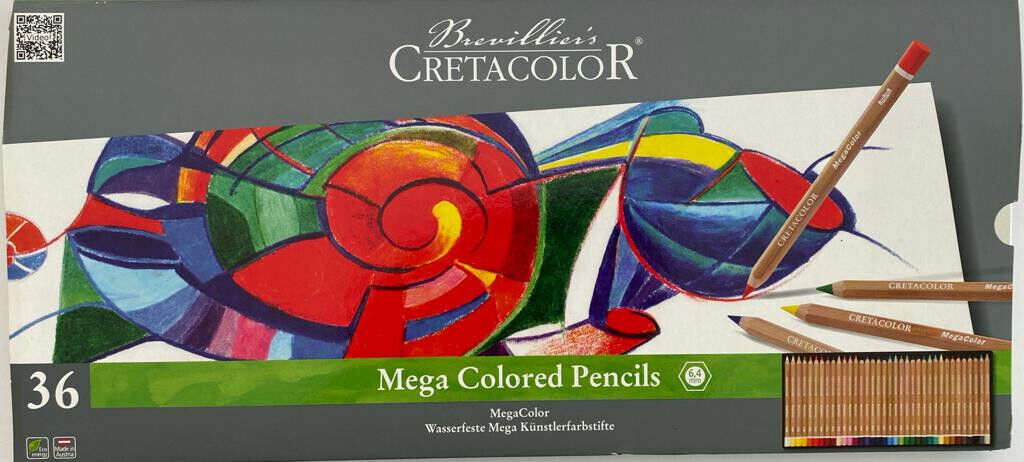 Cretacolor Megacolor Knstlerfarbstifte 36er