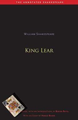 King Lear (The Annotated - Paperback, by William Shakespeare; Burton - Good