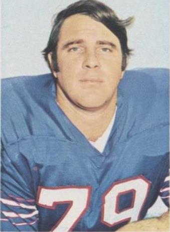 1972 The Wonderful World of Pro Football USA Player Stamps Paul Costa #31