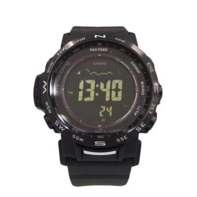 USED CASIO Protrek Climber Line PRW-35Y-1B5F        Watch #91010