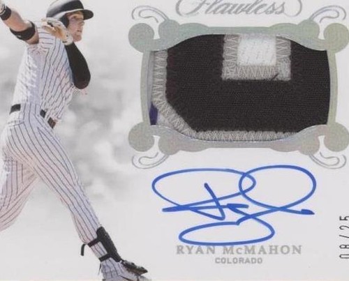 2018 Panini Flawless - Ryan McMahon #RPA-RM