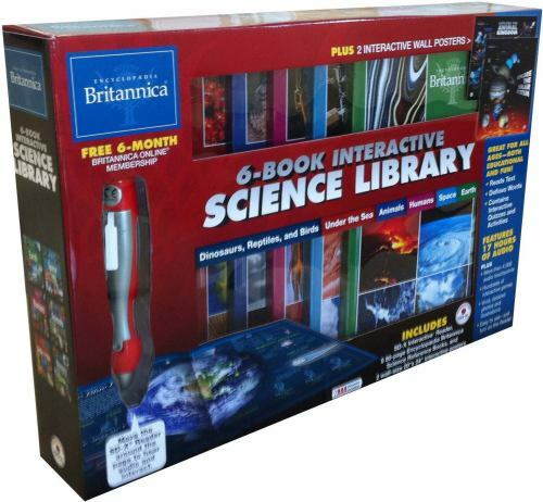 洋書 6-Book Interactive Science Library Encyclopaedia Britannica® 6-Book Interactive Science Library