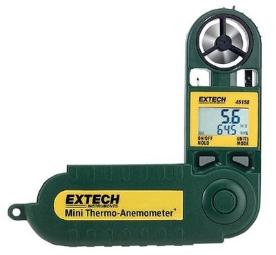 Extech 45158 Mini Waterproof Thermo Anemometer and Humidity Meter Extech 45158 Mini Waterproof Thermo Anemometer and Humidity Meter