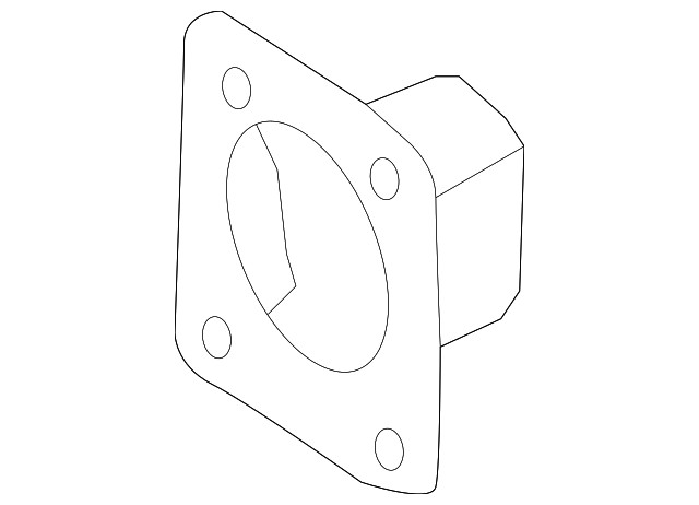 Genuine Ford Frame Rail End Reinforcement Front Right F2GZ-58102A20-C