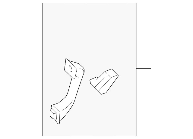 Genuine Ford Handle FL3Z-1631407-AD