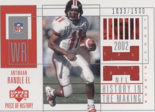 2002 Upper Deck Piece Of History Antwaan Randle El #148