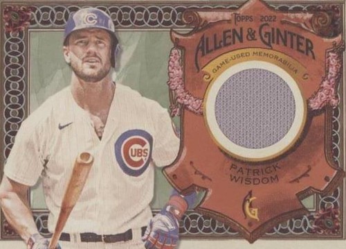 2022 Topps Allen & Ginter - Patrick Wisdom #AGRA-PW