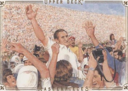 2008 Upper Deck Masterpieces DON Shula #23