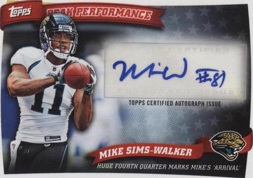 2010 Topps Mike Sims-Walker #PPA-MSW