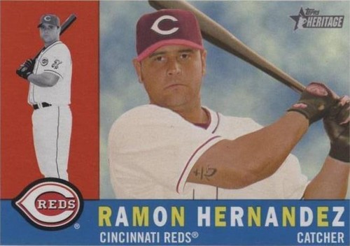 2009 Topps Heritage - Ramon Hernandez #60