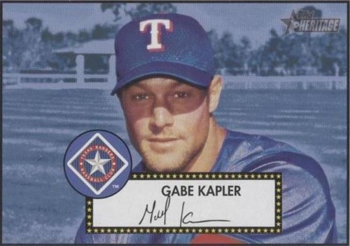 2001 Topps Heritage - Gabe Kapler #350