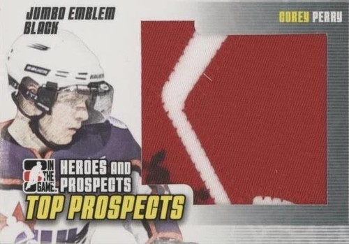 2009-10 In the Game Heroes and Prospects - Corey Perry #JM-08