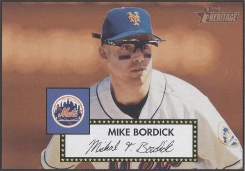 2001 Topps Heritage - Mike Bordick #403