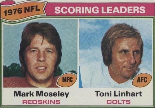 1977 Topps Mark Moseley Toni Linhart #4