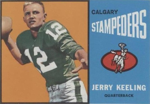 1964 Topps CFL Jerry Keeling #17