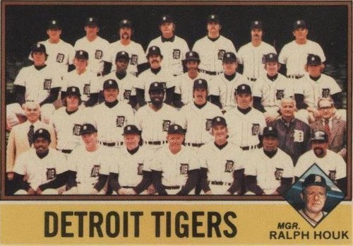 1976 Topps Team Checklists Sheet - Ralph Houk #361