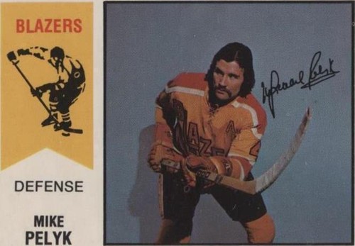 1974-75 O-Pee-Chee WHA - Mike Pelyk #19