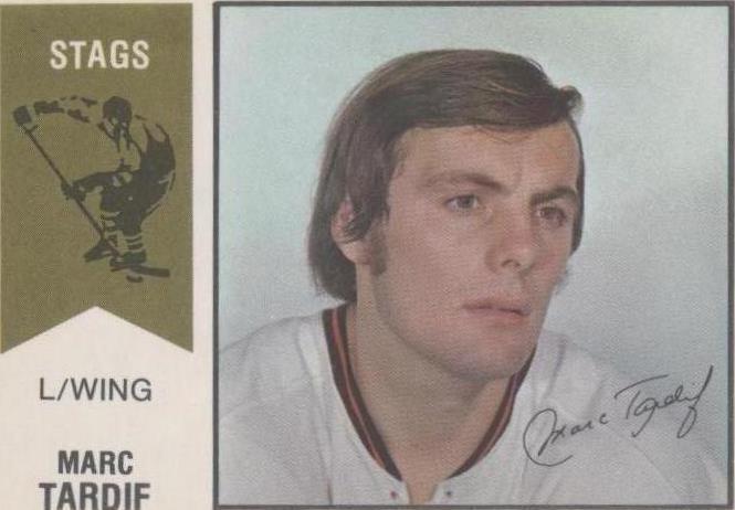 1974-75 O-Pee-Chee WHA - Marc Tardif #43