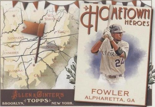 2011 Topps Allen & Ginter's - Dexter Fowler #HH30