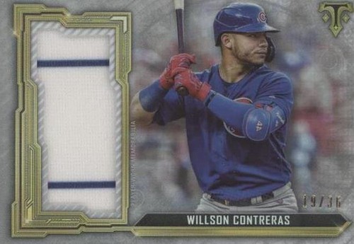 2020 Topps Triple Threads - Willson Contreras #SJR-WC