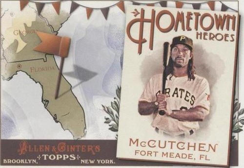 2011 Topps Allen & Ginter's - Andrew McCutchen #HH12